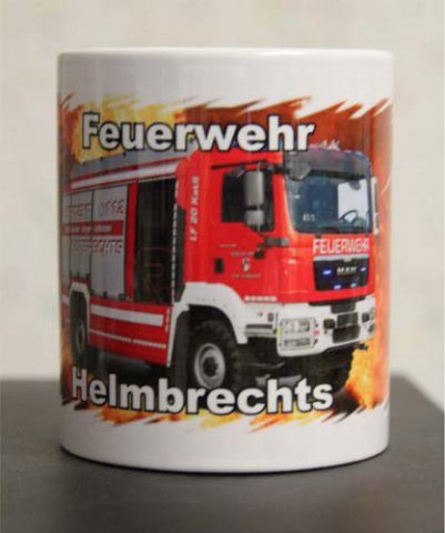 Tasse Feuerwehr Helmbrechts